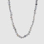 Alderley Grey Pearl And Silver Necklace, thumbnail 3 of 4