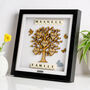 Wooden Family Tree Frame Personalised Gift For Parents, thumbnail 1 of 12