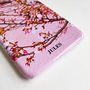 Pink Blossom Print Personalised Phone Case, thumbnail 3 of 6