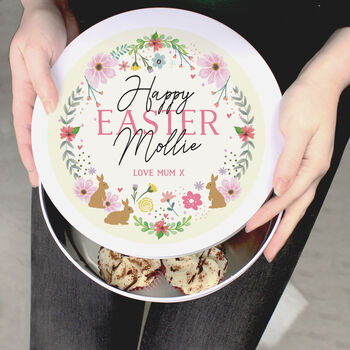 Personalised Easter Celebration Cake Tin, 2 of 5