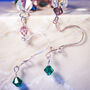 Mini Garland With Heart Crystal Pendant, thumbnail 2 of 4