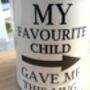 Tankard Mug In Favorite Child Design, thumbnail 4 of 9