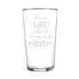 Personalised Funny Un Beerable Valentine's Pint Glass, thumbnail 4 of 5