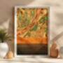 Psychedelic Distorted Abstract Landscape Art Print, thumbnail 5 of 8