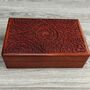 Floral Wave Wooden Jewellery Box, thumbnail 5 of 6