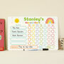Personalised Kids Rewards Chart And Dry Wipe Pen, thumbnail 1 of 5