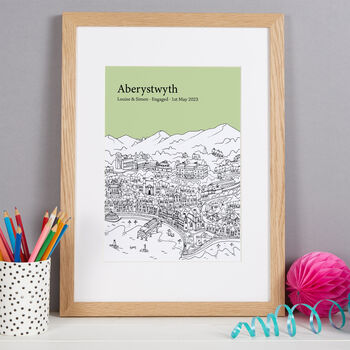 Personalised Aberystwyth Print, 2 of 9