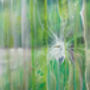 Emanation, Green Oil Painting Of River And Egret, thumbnail 4 of 9