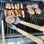Personalised 'My Grill, My Rules' Wooden BBQ Set, thumbnail 3 of 3
