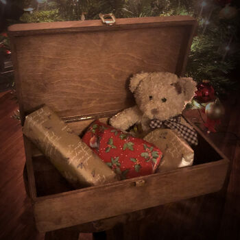 Personalised Wooden Christmas Eve Box, 4 of 5