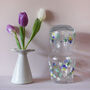 Hand Painted Pansie Bedside Carafe Set, thumbnail 1 of 6
