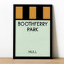 Boothferry Park Monopoly Hull Football Print, thumbnail 1 of 2