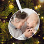 Your Favourite Photo Ceramic Disc Hanging Decoration Bauble + Gift Box, thumbnail 5 of 6