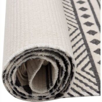Set Of Two Cotton Woven Area Rug, 2 of 9