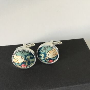 Liberty Cufflinks , Handcrafted Chirstmas Gift For Men, 5 of 10