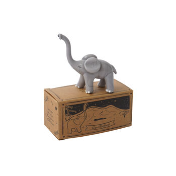 Glass Elephant Figurine | Gift Box, 2 of 5