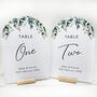 Eucalyptus Framed Table Number Cards, thumbnail 2 of 2