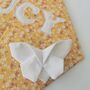 Floral Mustard Yellow Wall Art, Decorations Kids Room, thumbnail 5 of 11