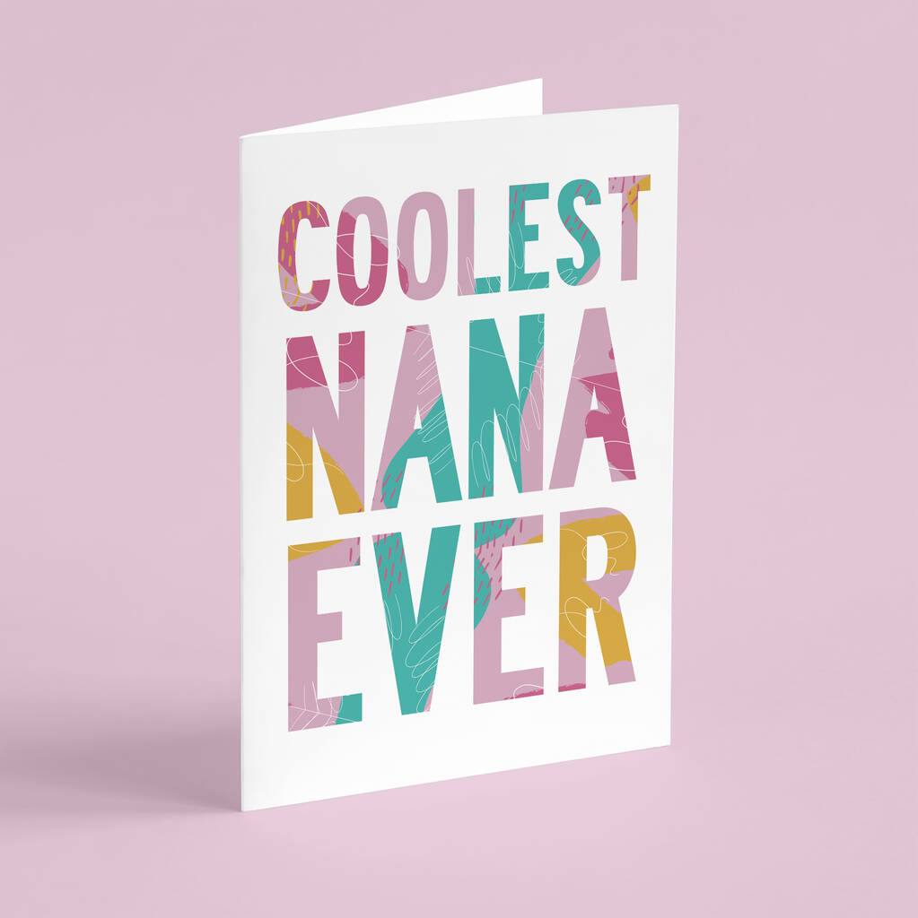 Coolest Nana Ever Card, 1 of 2