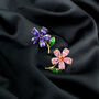 The Enchanted Zirconia Bloom Brooch, thumbnail 2 of 6