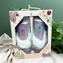 Luxury Slippers And Pedicure Pampering Gift Set, thumbnail 2 of 2