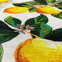 Cushion Cover With Lemons And Tropical Leaves Theme, thumbnail 6 of 7