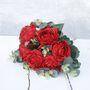 Artificial Red Rose Bouquet, thumbnail 1 of 4