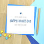 Father's Day Card For Daddy To Be, thumbnail 2 of 3