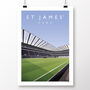 Newcastle St James' Park Milburn/Leazes Poster, thumbnail 2 of 7