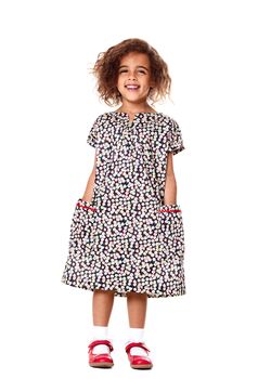 Busy Owls Liberty Print Dress, 2 of 5