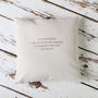 Personalised Family Flower Cushion, thumbnail 8 of 9
