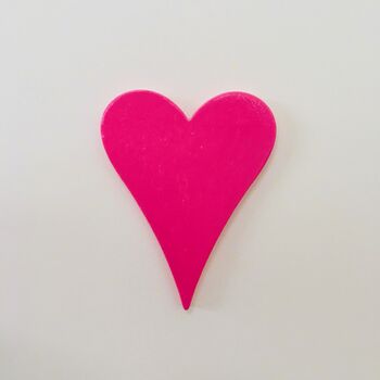 Large Pink Heart Anniversary Card, 2 of 4