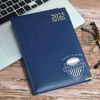 Personalised Rugby Design Diary, 7 of 10