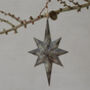 Distressed Star Christmas Tree Decoration, thumbnail 1 of 2