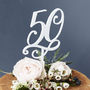 Decorative Birthday Age Cake Topper, thumbnail 8 of 11