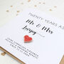 Personalised 20th Wedding Anniversary Card, thumbnail 2 of 3