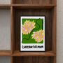 November Chrysanthemum Birth Flower Print, thumbnail 2 of 4