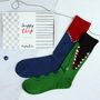 Snappy Chap Crocodile And Shark Socks, thumbnail 1 of 4