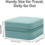 Small Travel Jewellery Organizer Storage Box Case, thumbnail 9 of 12