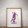 Personalised Girls Football Print, thumbnail 2 of 5