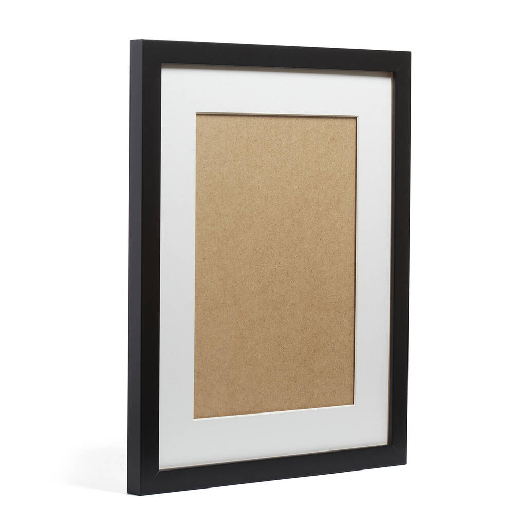 Black Wooden Picture Frame By Over & Over | notonthehighstreet.com