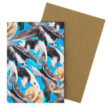 Colony Of Anteaters Greetings Card, 2 of 6