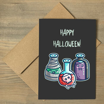 Personalised Halloween Potions Card, 2 of 2