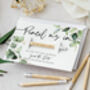 Save The Date Pencil Us In With Botanical Card, thumbnail 7 of 12