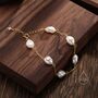 Sterling Silver Keshi Pearl Bracelet, thumbnail 5 of 10