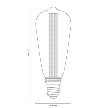 Vintlux Rainn Edison Gold Dimmable LED Bulb, 5 of 5