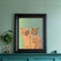Custom Vibrant Personalised Pet Portrait Dog Cat, thumbnail 12 of 12