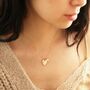 Personalised Tiny Enamel Heart Necklace, thumbnail 10 of 11