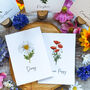 Flower Table Name Card, thumbnail 3 of 10