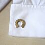 Horseshoe Cufflinks Gift Men 316 L Stainless Steel Symbol Of Luck, thumbnail 1 of 5